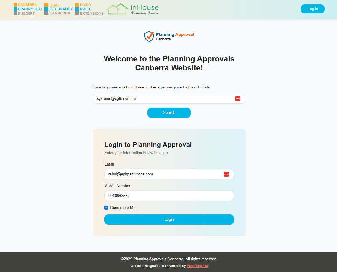 Planning Approval